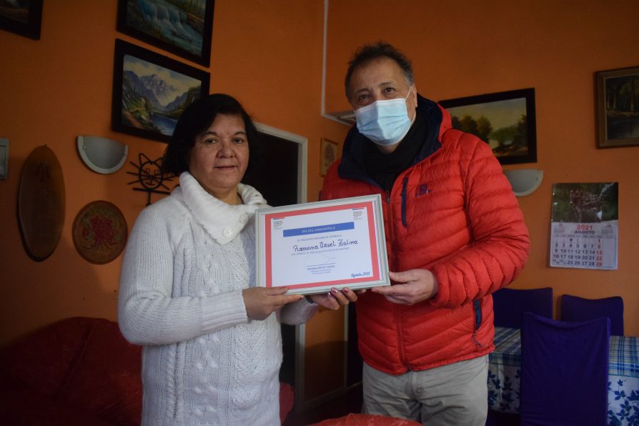 Dirigentes Sociales fueron reconocidos por el Delegado Presidencial Provincial de Aysén