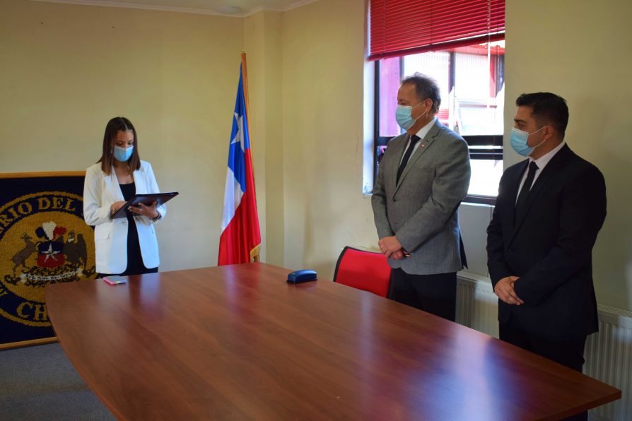 Jorge Salfate Aguayo asumió como nuevo Delegado Presidencial de la provincia de Aysén