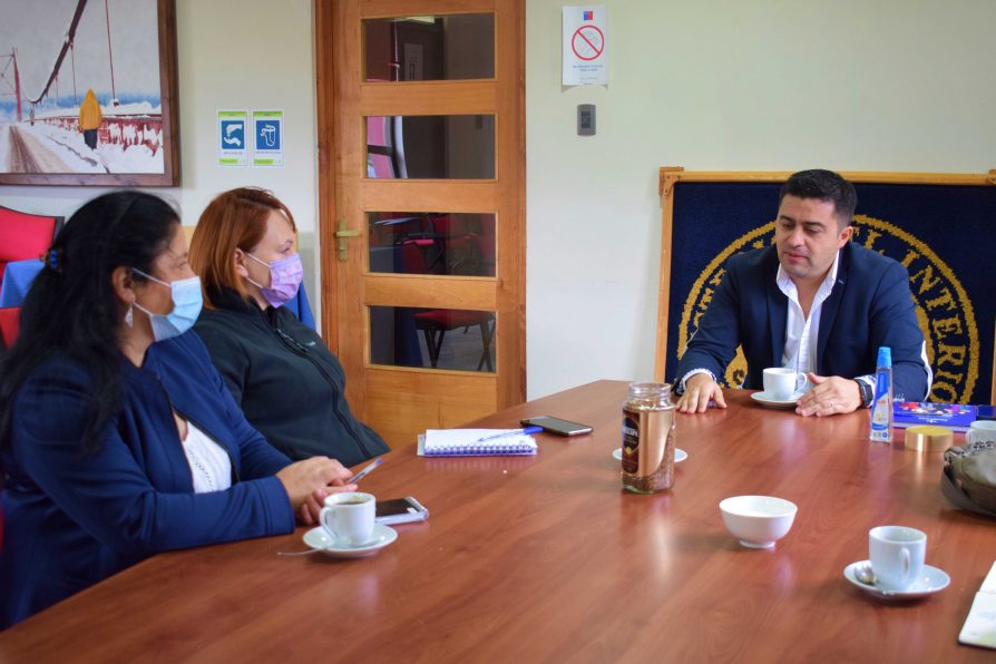 DPP Aysén Jorge Salfate tuvo su primera reunión protocolar tras asumir administración