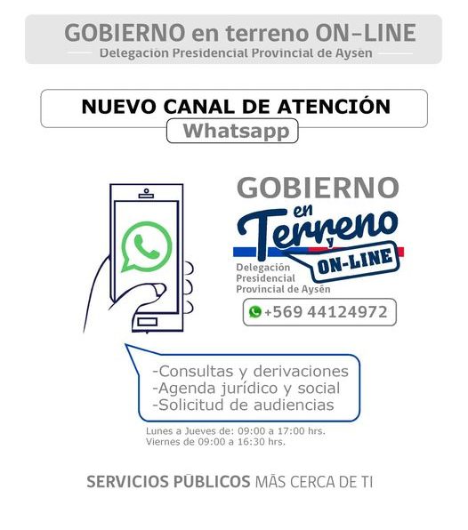 Disponemos de un nuevo Canal de Atención a través de Whatsapp